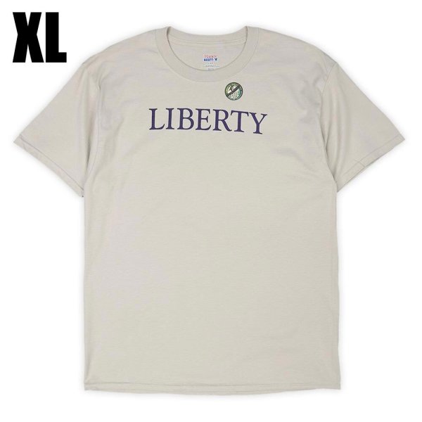 画像1: 【XL / DEADSTOCK】00's LIBERTY GRAPHICS ロゴプリントTシャツ (1)