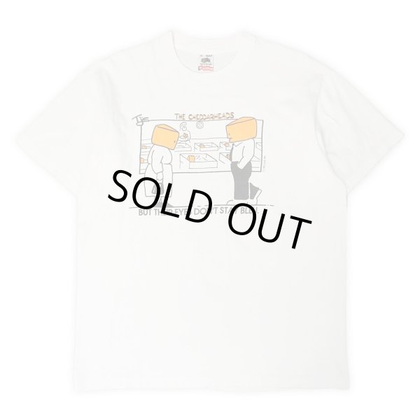 画像1: 90's THE CHEDDARHEADS プリントTシャツ "MADE IN USA / Fruit of the loom body" (1)