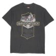 画像1: Late 90's HARLEY-DAVIDSON 両面プリントTシャツ "MADE IN USA" (1)