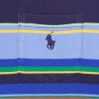 画像3: 00's Polo Ralph Lauren マルチボーダー ポケットTシャツ (3)