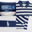 画像2: 90's Polo Ralph Lauren ボーダー柄 ポロシャツ (2)