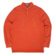 画像1: 90-00's Polo Ralph Lauren スウェットポロシャツ "ORANGE" (1)