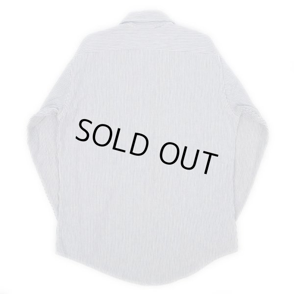 画像2: 80's BIG MAC ヒッコリーストライプ柄 ワークシャツ (2)