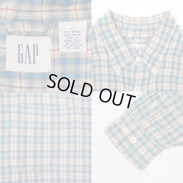 画像3: 90-00's OLD GAP ボタンダウンシャツ (3)
