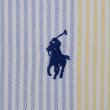 画像4: 90's Polo Ralph Lauren マルチストライプ柄 S/S ボタンダウンシャツ "BIG SHIRT" (4)
