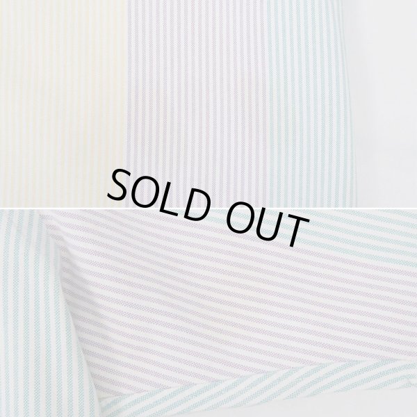 画像5: 90's Polo Ralph Lauren マルチストライプ柄 S/S ボタンダウンシャツ "BIG SHIRT" (5)