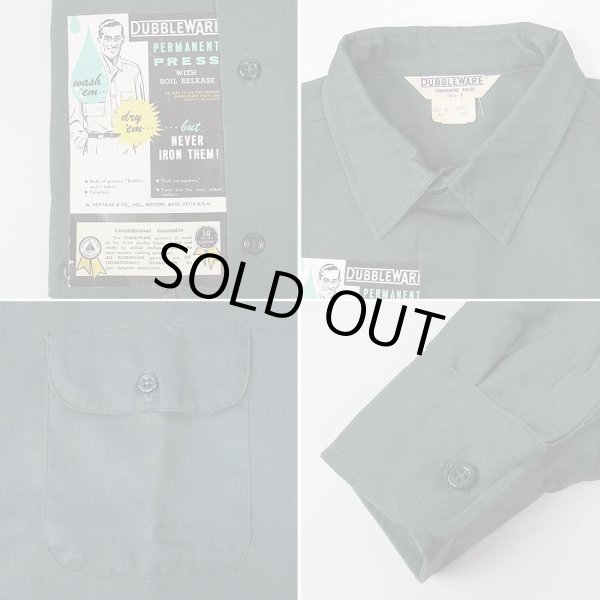 画像4: 60's DUBBLE WARE ワークシャツ “DEADSTOCK” (4)