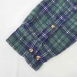 画像4: 90's NORTHWEST TERRITORY キルティングライナー ネルシャツ "GREEN Plaid" (4)