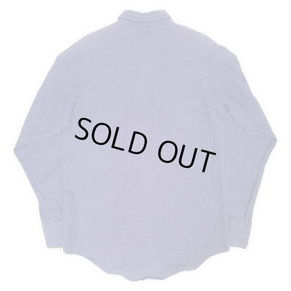 画像2: 80's ROCKMOUNT ヘンプ ウエスタンシャツ "MADE IN USA" (2)