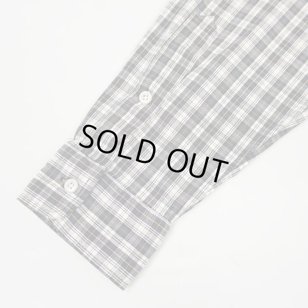 画像5: 90's Polo Ralph Lauren ボタンダウンシャツ "BIG SHIRT / Dark Navy Plaid" (5)