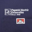画像3: 00's BEN DAVIS S/S ハーフジップ ワークシャツ "MADE IN USA / 企業ロゴ刺繍" (3)