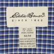 画像2: 90's Eddie Bauer ボタンダウンシャツ "Blue Plaid" (2)