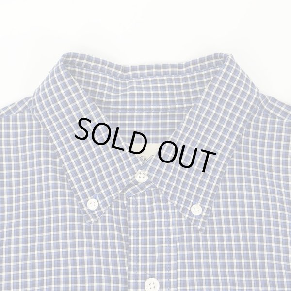 画像3: 90's Eddie Bauer ボタンダウンシャツ "Blue Plaid" (3)