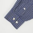画像4: 90's Eddie Bauer ボタンダウンシャツ "Blue Plaid" (4)