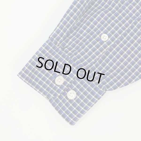 画像4: 90's Eddie Bauer ボタンダウンシャツ "Blue Plaid" (4)