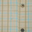 画像5: 00's L.L.Bean S/S シアサッカーシャツ "Beige Plaid" (5)