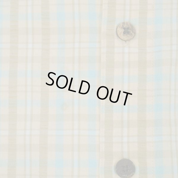 画像5: 00's L.L.Bean S/S シアサッカーシャツ "Beige Plaid" (5)