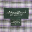 画像2: 00's Eddie Bauer S/S ボタンダウンシャツ "Ombre Plaid" (2)