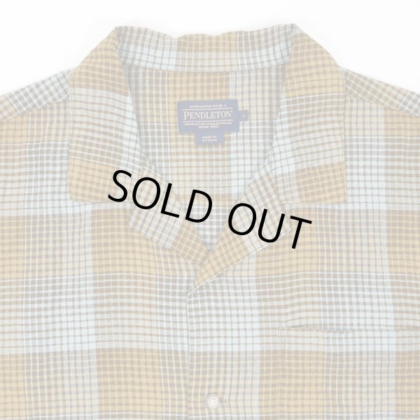 画像3: 00's Pendleton S/S オープンカラーシャツ "Rayon×Linen" (3)