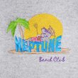 画像2: 90's NEPTUNE Beach Club ロゴ刺繍 スウェット “MADE IN USA” (2)