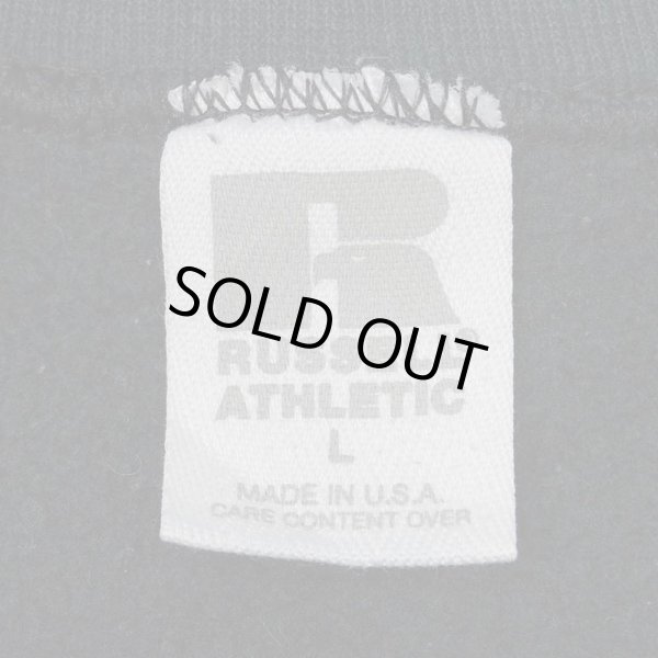 画像2: 90's RUSSELL ブランクスウェット “FADE BLACK / MADE IN USA” (2)