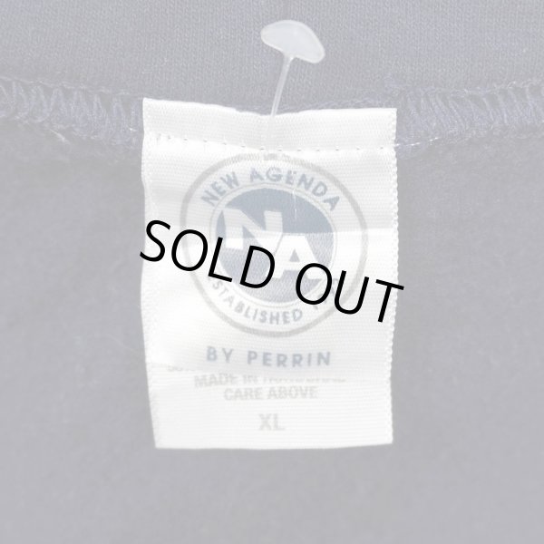 画像2: 00's NEW AGENDA BY PERRIN カレッジロゴ スウェットパーカー (2)