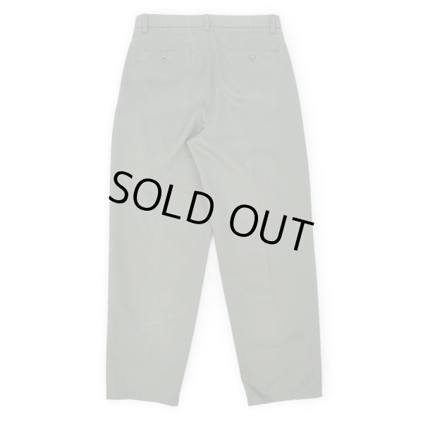 画像2: 90's Eddie Bauer 2タック チノトラウザー “OLIVE / W32 L30” (2)