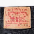 画像3: Early 00's Levi's 505 ブラックデニムパンツ “MADE IN USA / 実寸W32 L28” (3)