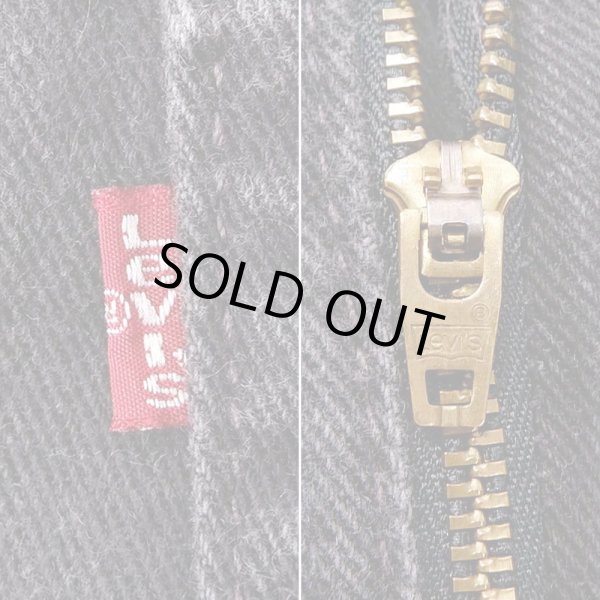 画像5: Early 00's Levi's 505 ブラックデニムパンツ “MADE IN USA / 実寸W32 L28” (5)