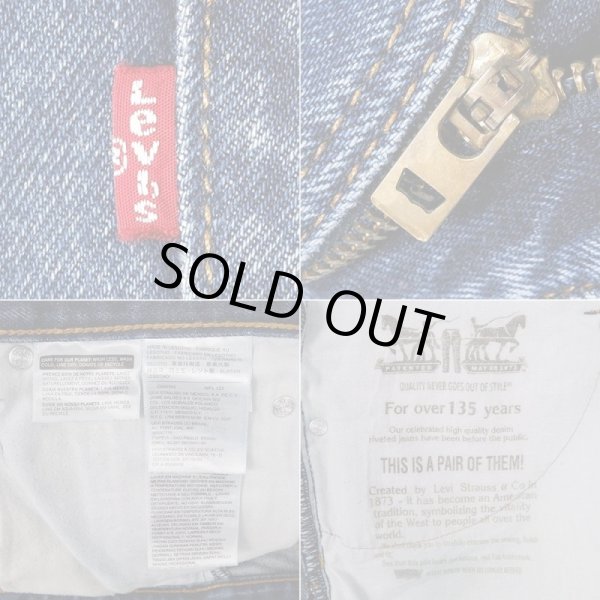 画像4: 00's Levi's 517 ブーツカット デニムパンツ "W32 L30" (4)