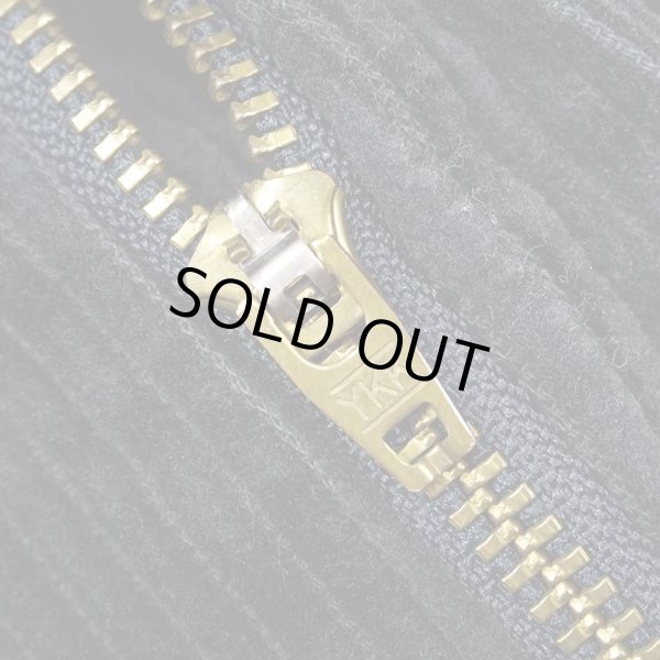 画像4: 00's Eddie Bauer 2タック 太畝コーデュロイトラウザー "BLACK" (4)