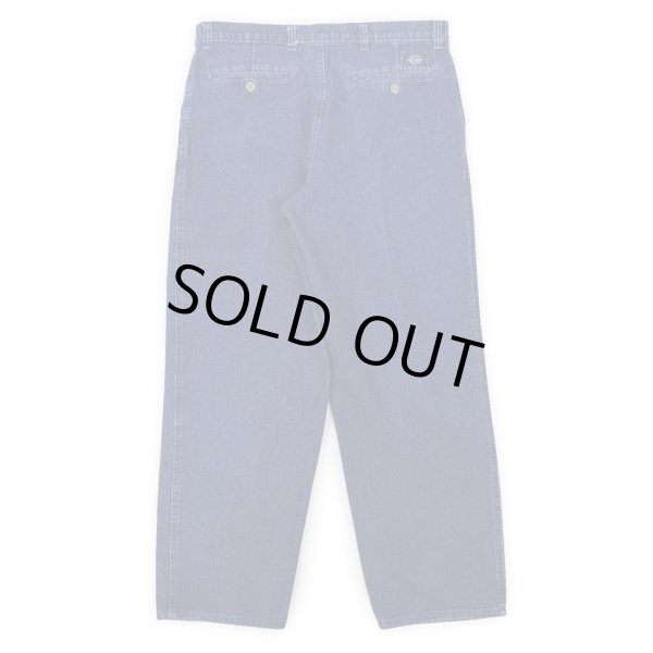画像2: Early 90's DOCKERS 2タック デニムトラウザー “MADE IN USA” (2)