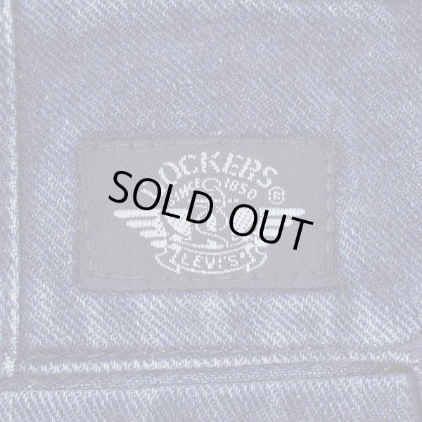 画像3: Early 90's DOCKERS 2タック デニムトラウザー “MADE IN USA” (3)