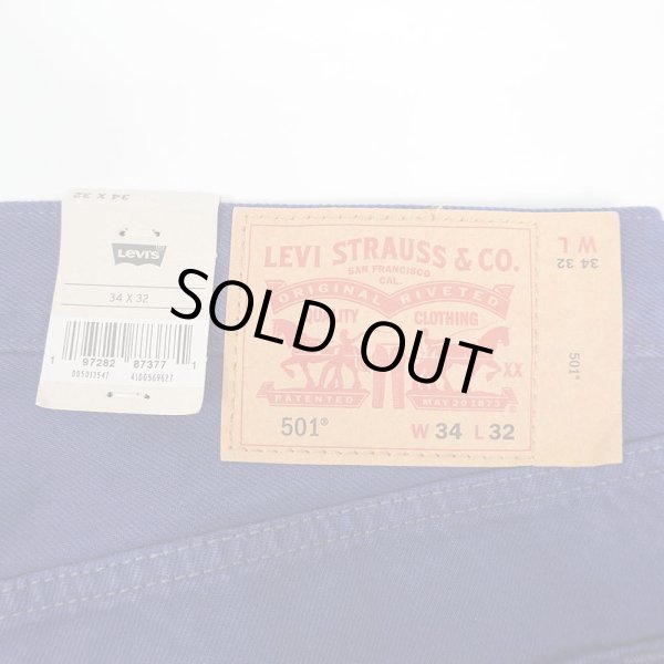 画像3: 00's Levi's 501 カラーデニムパンツ "DEADSTOCK / W34 L32" (3)