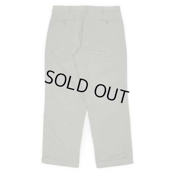 画像2: 00's DOCKERS 2タック ポリエステルトラウザー "OLIVE / W34 L30" (2)
