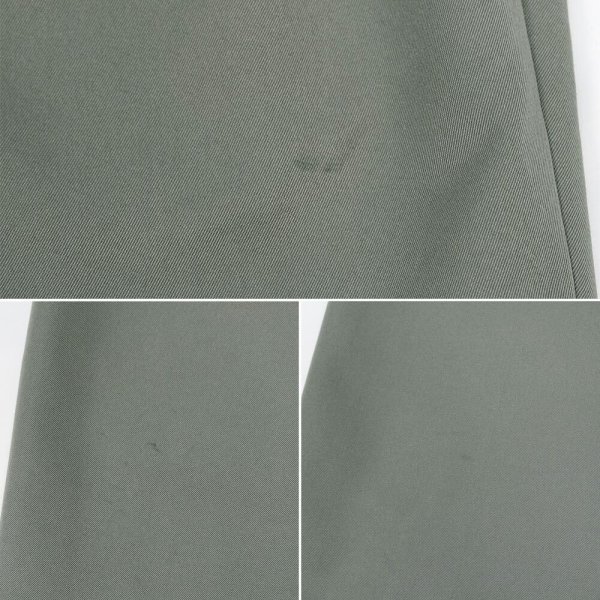 画像4: 00's DOCKERS 2タック ポリエステルトラウザー "OLIVE / W34 L30" (4)