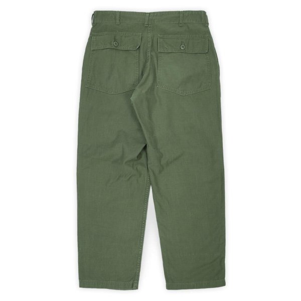 画像2: Early 70's US.ARMY コットンサテン ベイカーパンツ "W34 L29" (2)