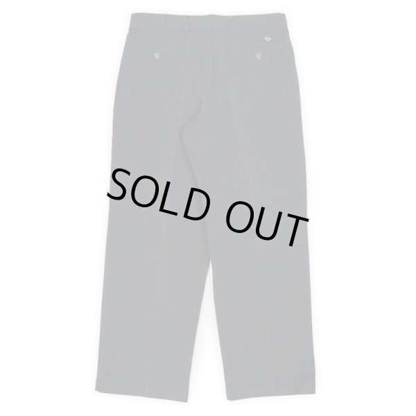 画像2: Late 90's DOCKERS 2タック チノトラウザー "BLACK / W34 L29" (2)