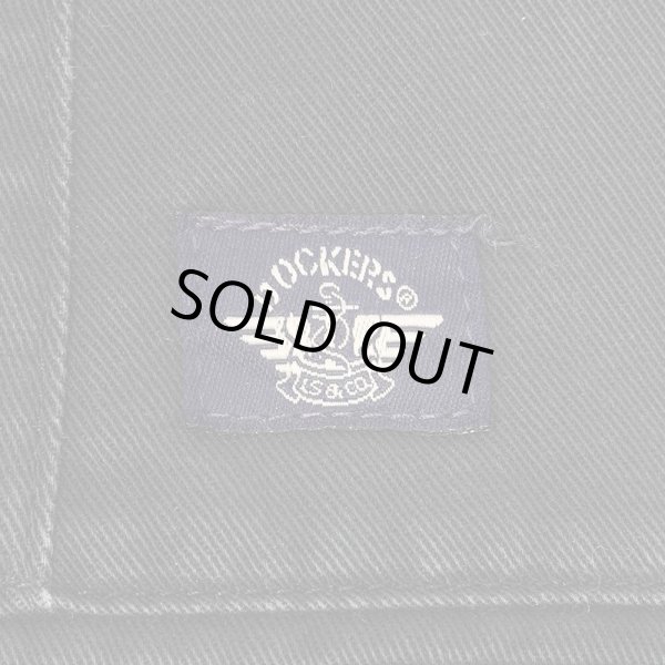 画像3: Late 90's DOCKERS 2タック チノトラウザー "BLACK / W34 L29" (3)