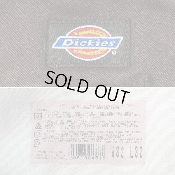 画像3: 90's Dickies 874 ワークパンツ "MADE IN USA / BROWN / W32 L32" (3)