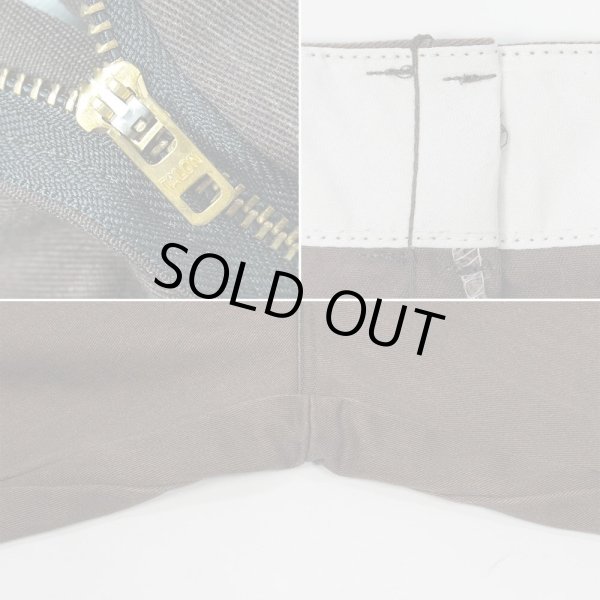 画像4: 90's Dickies 874 ワークパンツ "MADE IN USA / BROWN / W32 L32" (4)