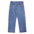 画像2: 00's Dickies ダブルニー デニムペインターパンツ "W36 L32" (2)
