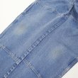 画像4: 00's Dickies ダブルニー デニムペインターパンツ "W36 L32" (4)