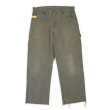 画像1: 00's Dickies ダックペインターパンツ "MOS GREEN / W35 L29相当" (1)