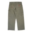 画像2: 00's Dickies ダックペインターパンツ "MOS GREEN / W35 L29相当" (2)
