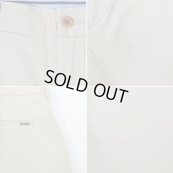 画像5: 00's Polo Ralph Lauren ノータック チノショーツ “CLASSIC FIT / DEADSTOCK” (5)