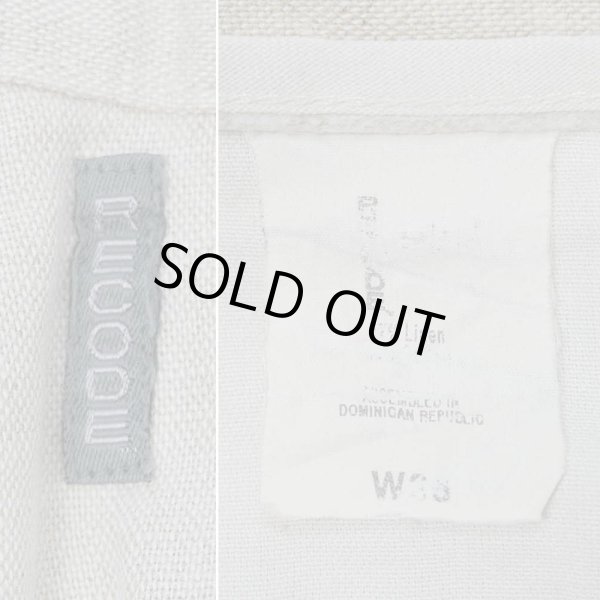 画像4: 90's DOCKERS 2タック リネンショーツ (4)