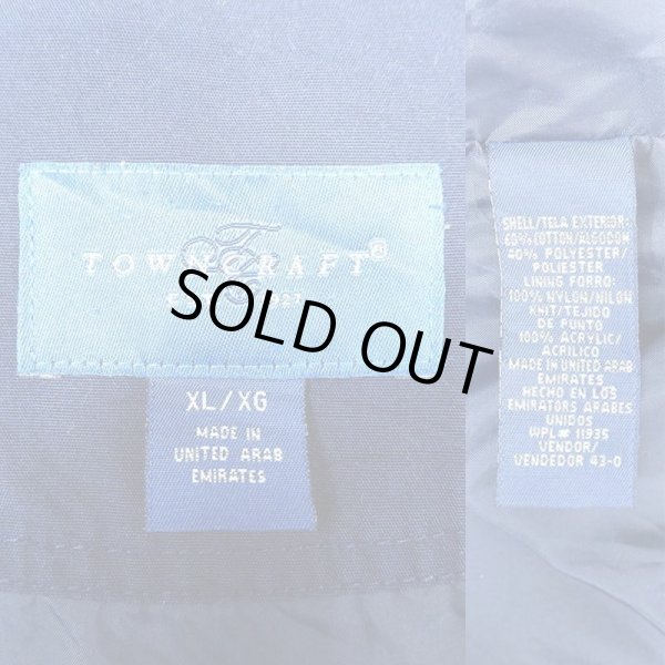 画像3: 90's TOWNCRAFT キャップショルダージャケット "NAVY" (3)