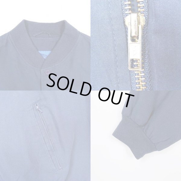 画像4: 90's TOWNCRAFT キャップショルダージャケット "NAVY" (4)