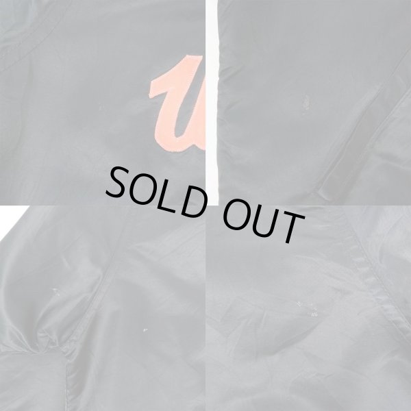 画像4: 60's Wilson ナイロンサテンスタジャン "MADE IN USA" (4)